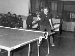 Wojciech Stasiak tenisista stołowy CKS Zbiersk - lata osiemdziesiąte